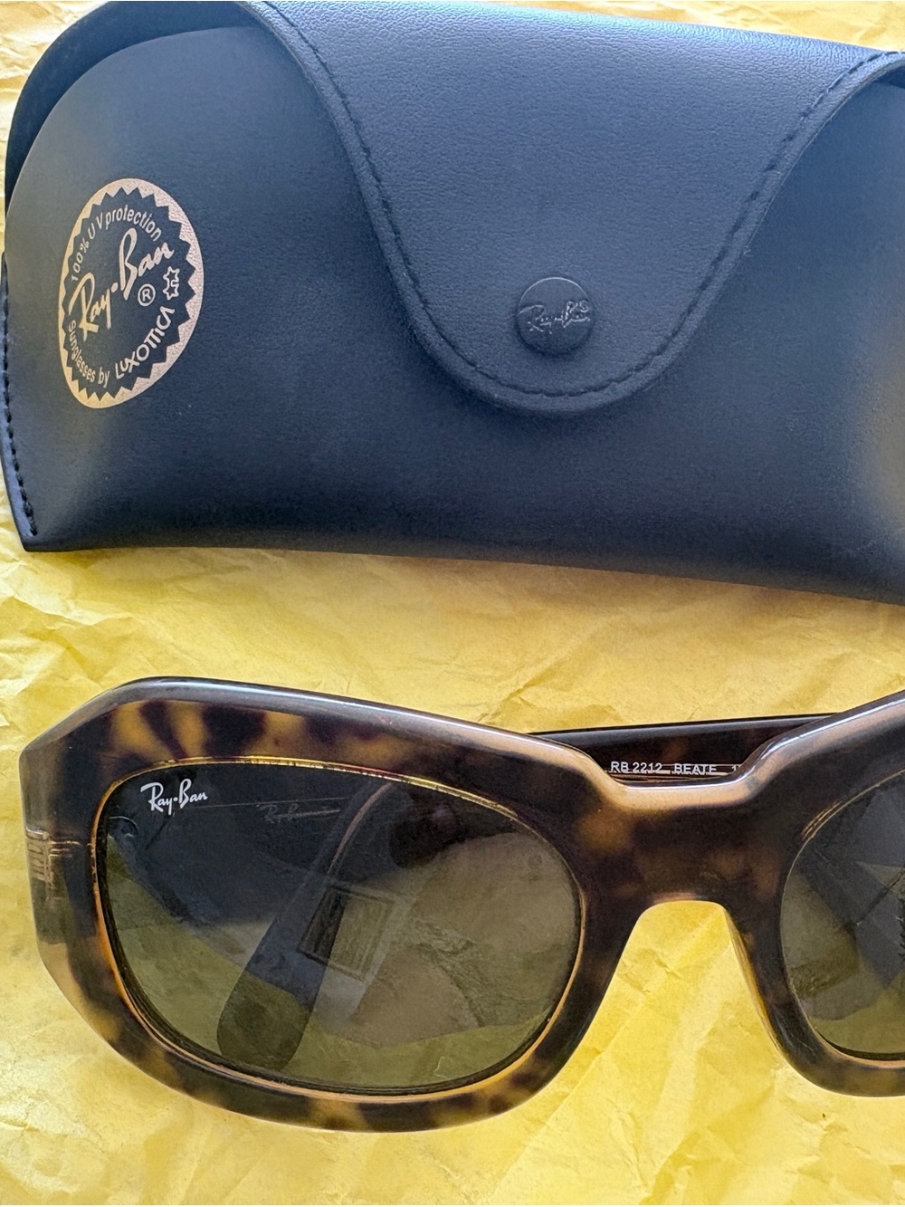 Ray-Ban Women's Black Shield Sunglasses